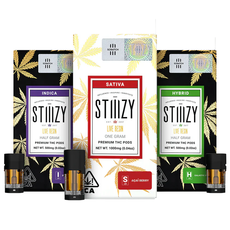 POD THC STIIIZY LIVE RESIN
