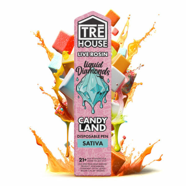 TRE House Live Rosin Liquid Diamond Descartável | 2g